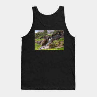 Waterfalls of Glacier Tank Top